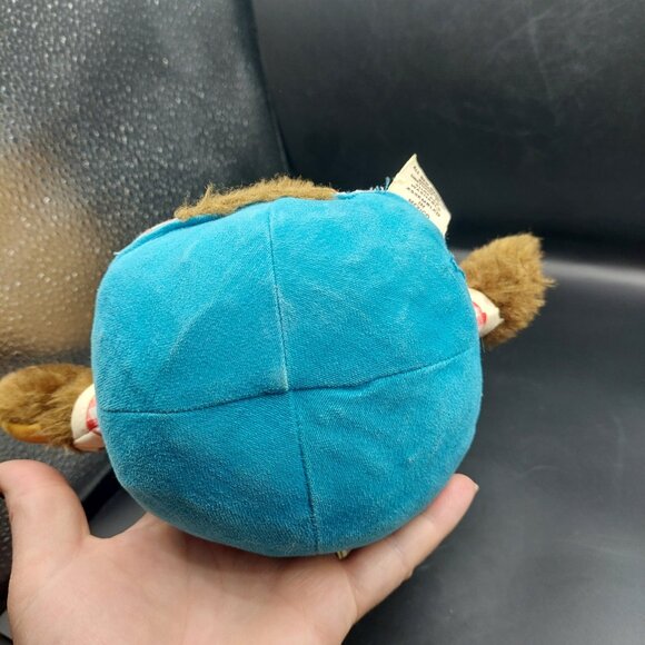 Vintage Fisher Price Roly Poly Round Teddy Bear Plush Chime Musical Baby Toy - Picture 5 of 7